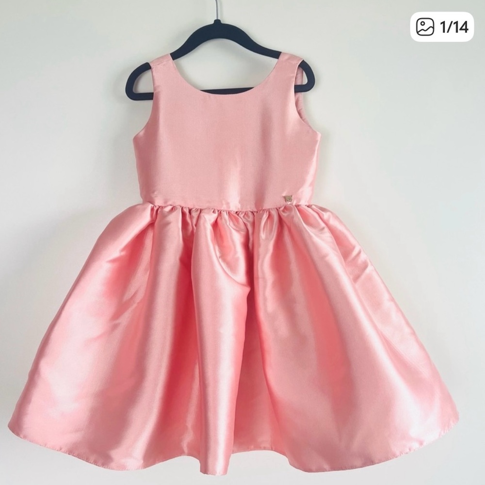 Junona Elegant Pink Kids Dress